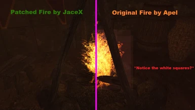 Apel's Fire Retexture Patched for OpenMW and Morrowind Rebirth