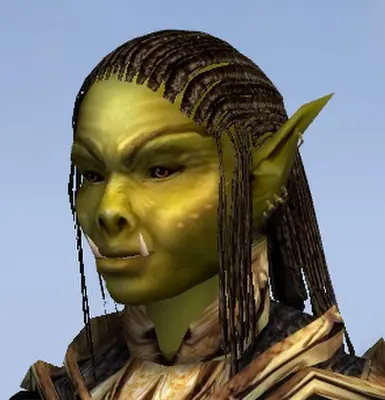 female orcs head replacer