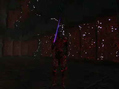 Daedric Armor Glowmap Replacer
