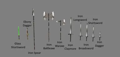 Cyrodiilic Weapons