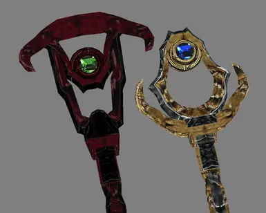 Crook of Daedra and Crook of Ancestors