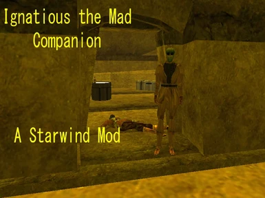 Ignatious the Mad Companion - A Starwind Mod