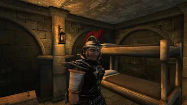 Larrius Varro now wears a helmet appropriate for Fort Champion.