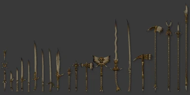 Bonemold weapons