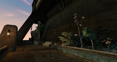 Quiet spot to relax in Vivec