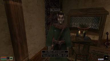 Oblivion style perks. Just increase your skills and you'll get it.
