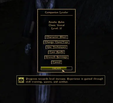 Companion Menu