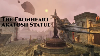 The Ebonheart Akatosh Statue