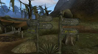 Daedric Signposts w Faction Colors