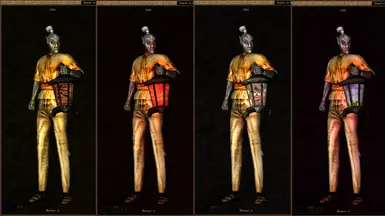 Lady, Lava, Necromancer, and Pixie lanterns