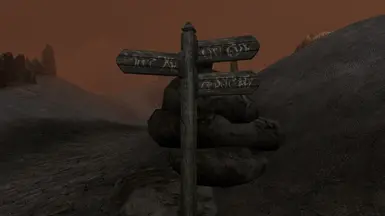 Dunmer Ashland Signpost