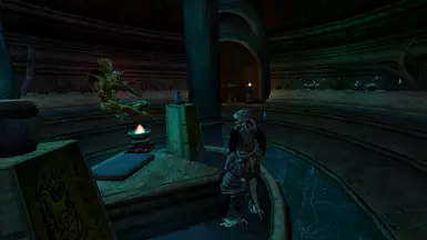 Ah, much better. This does however remove the small pond around Vivec's throne.