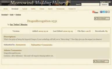 The old MMH page's content.