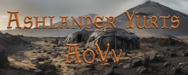 Ashlander Camps Tents and Yurts - Arkitektora of Vvardenfell