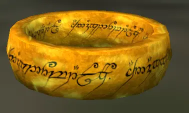 One Ring and Sting from LOTR