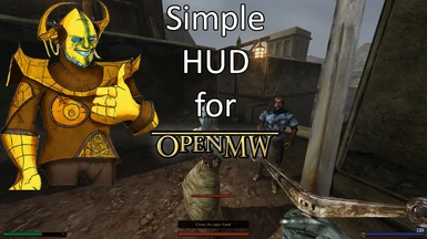 Simple HUD for OpenMW (with or without MiniMap)