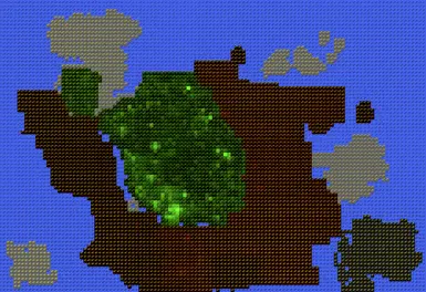 v0.1 modmapper zoomed out showing a random smattering of landmass mods, can you name them all?