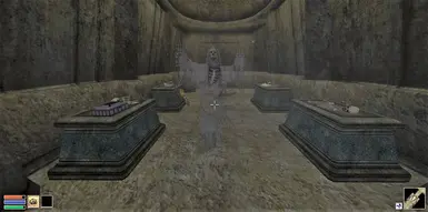 Ghost of Galos Heleran is with some items now in his inventory