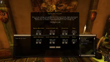 Wealth Beyond Measure - Vanilla Consistency (New Currency Exchange Menu)