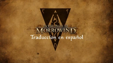 The Elder Scrolls III Morrowind Traduccion al espanol Spanish translation