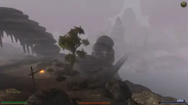 the lanterns lead you to Gnisis' bridge that a few mods add