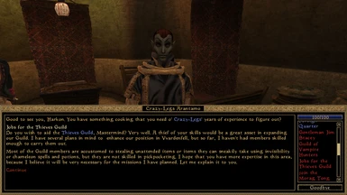 Mastermind Quests - A Thieves Guild Mod (OpenMW Only)