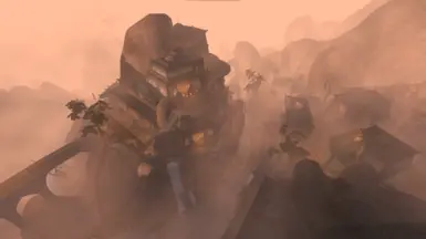 Foggy valley near Akamora (VAIO shader)