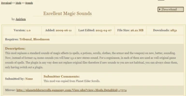 Excellent Magic Sounds (Reupload)