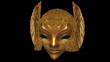 Elven helmet as show in the Construction Set