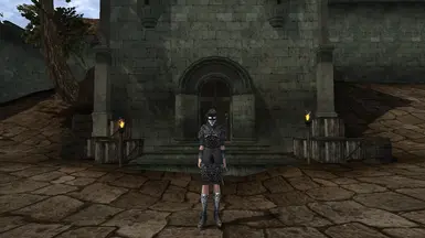 Mithril armor front view as shown in-game