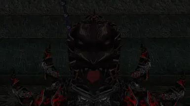 Daedric mail helmet update as shown in-game