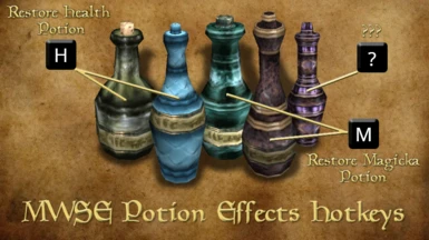MWSE - Potion Effects Hotkeys
