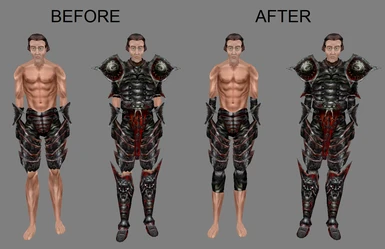 Daedric Armor Seams Fix