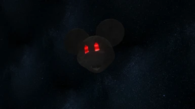 Dark Mouse Station from space