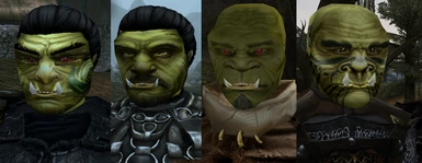Vurt's Male Orc Heads