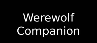 Werewolf Companion