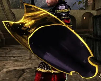 Ebony Tower Shield retexture