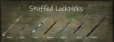 Stuffed Lockpicks