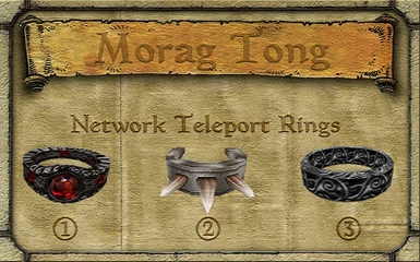 Morag Tong Network Teleport Rings