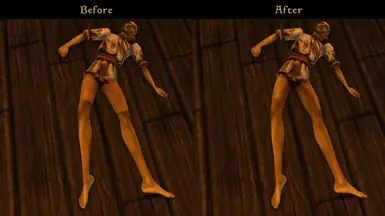 Body Parts Fixes