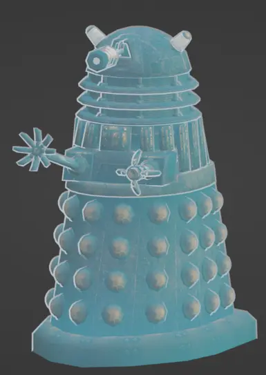 You'll see this flashy forcefield hull/inverted hull effect when the creature blocks.