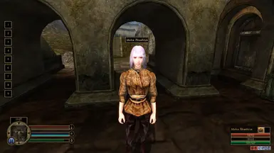 Moka's Morrowind outfit once her rosary and collar have been removed.
