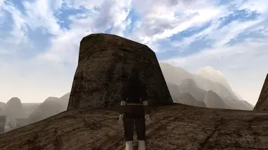 Decrepit Cloth Armor Rear View