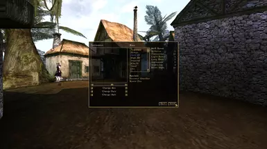 2) Race Menu