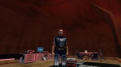 Offhand lightsaber with a Vibroblade