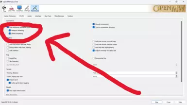 Enable these settings