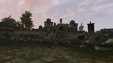 Optional main city gate for Vivec city.