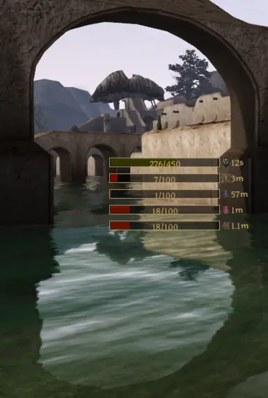 Progress timers