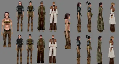 Militia, Molecrab, Redguard Robes