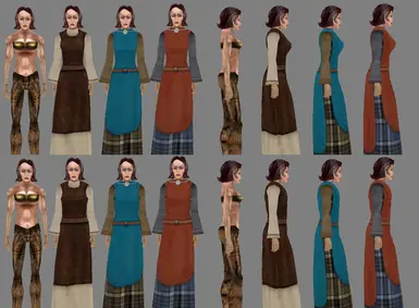 Nordic Common and Expensive Dresses
